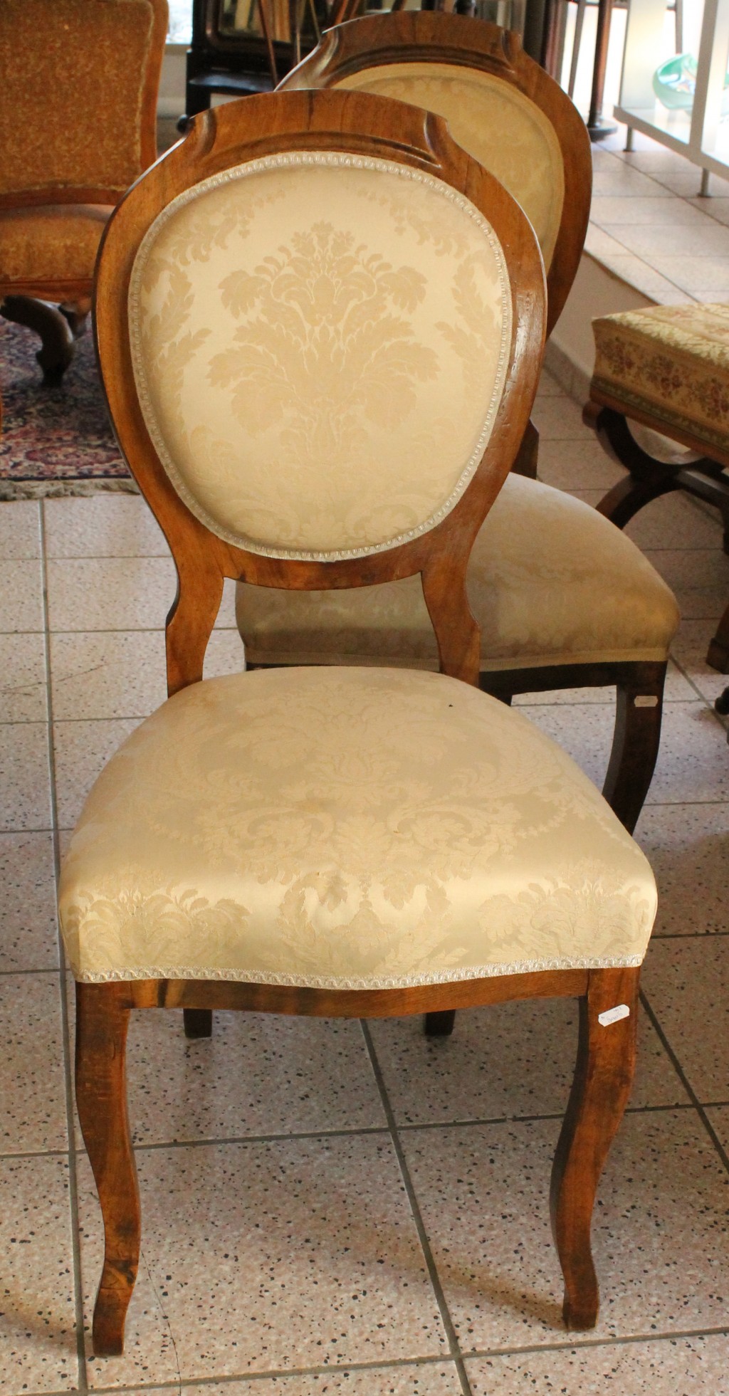 Bidermeier - pár židlí