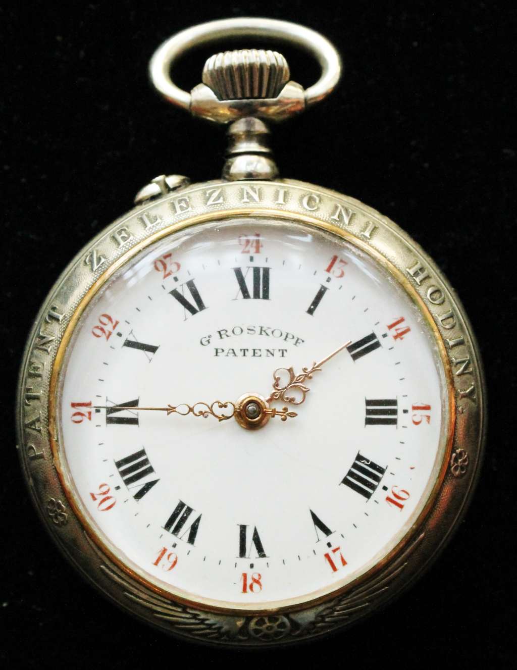 Kapesní hodinky - Roskopf patent