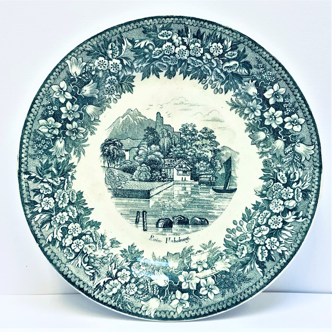 Porcelánový talíř Frain/Vranov, Hahoburg