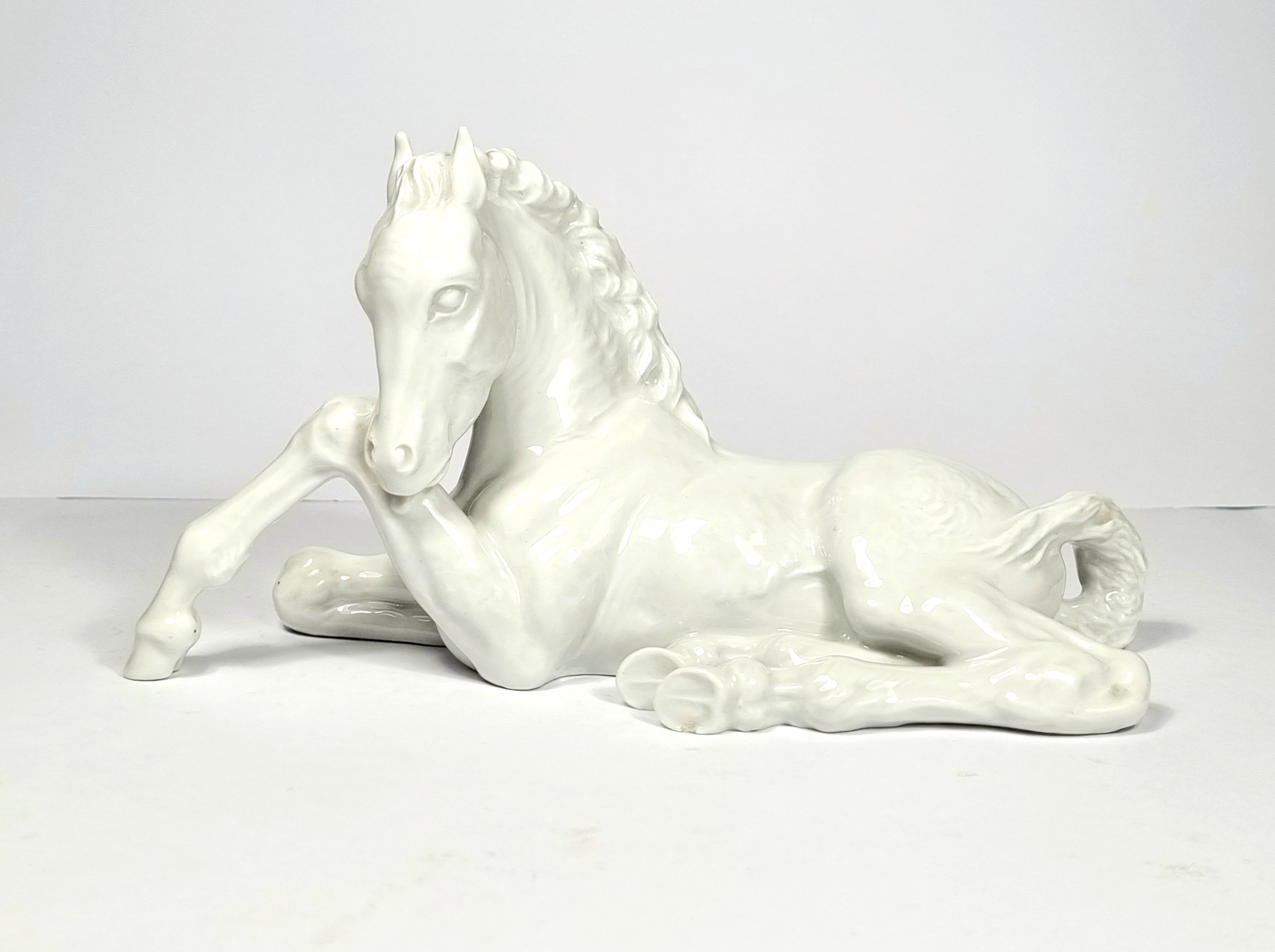 Porcelánový kůň  - Míšeň