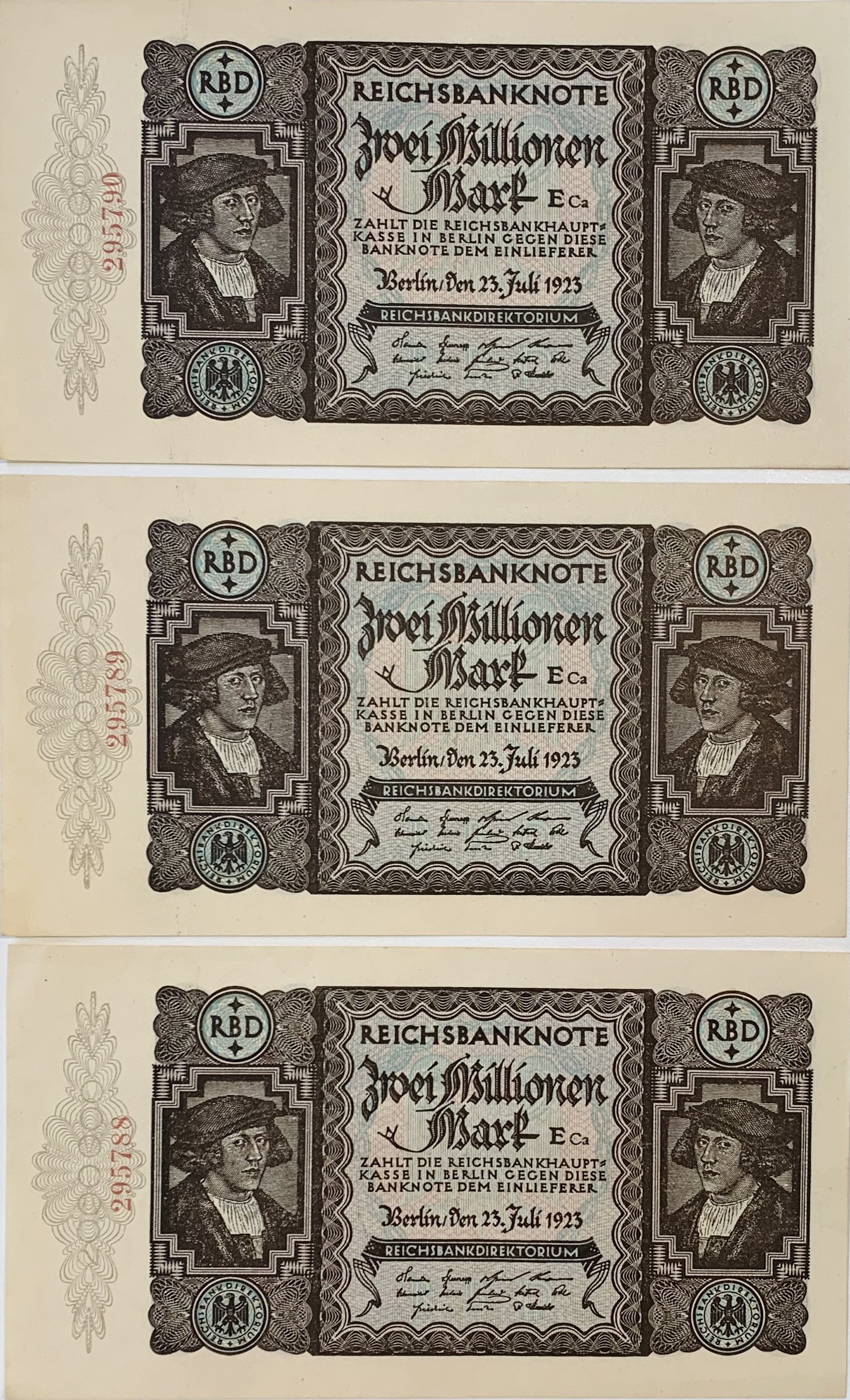 2 millionen mark, 1923