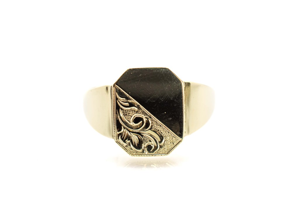 Zlatý prsten pánský, vel. 65