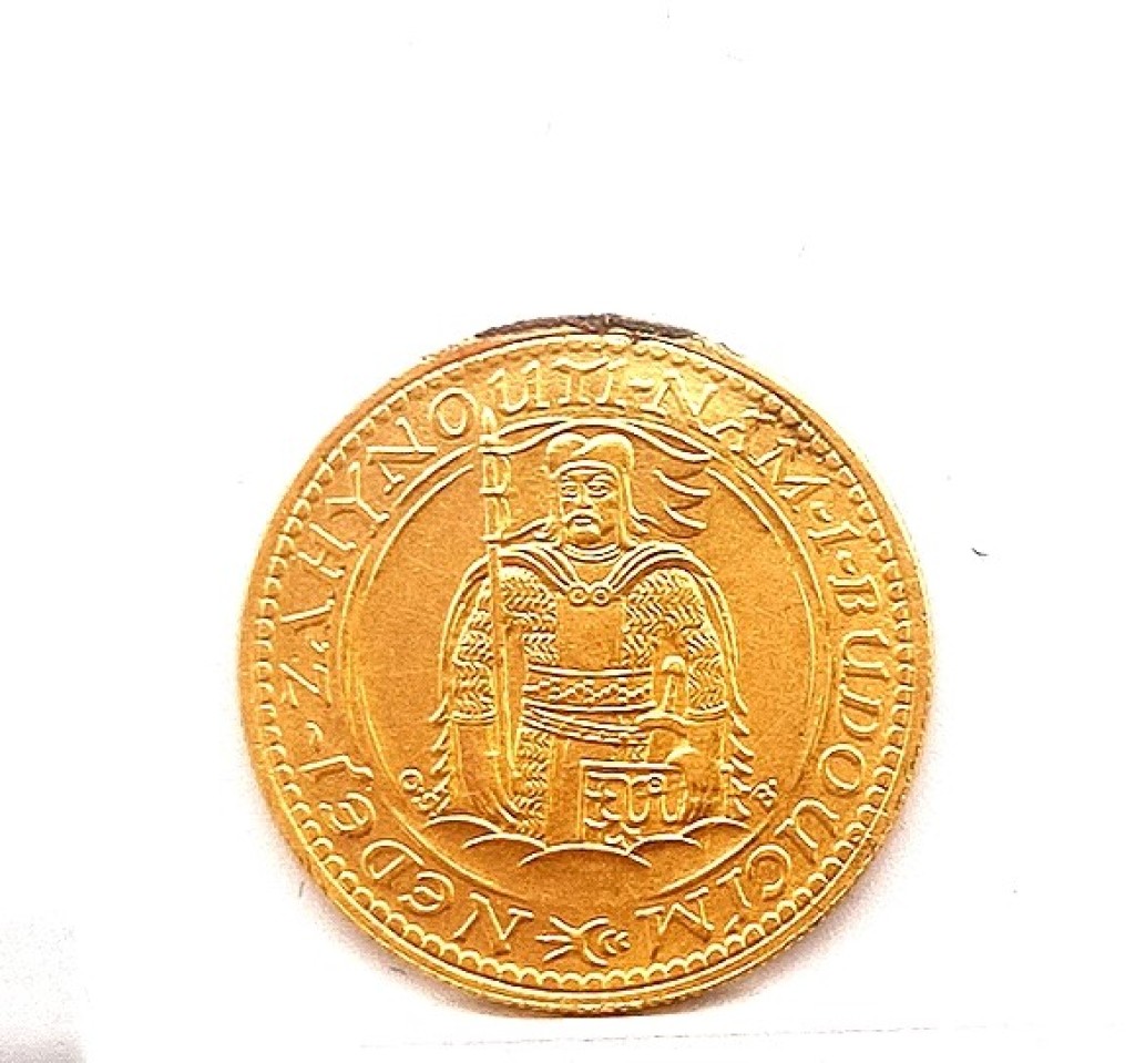 Zlatá mince Svatováclavský dukát, 1925