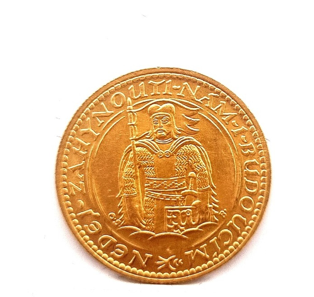 Zlatá mince Svatováclavský dukát, 1935
