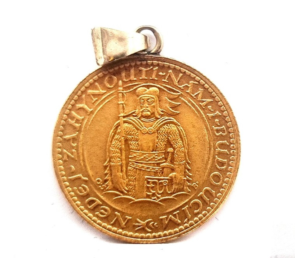 Přívěs - Zlatá mince Svatováclavský dukát, 1931