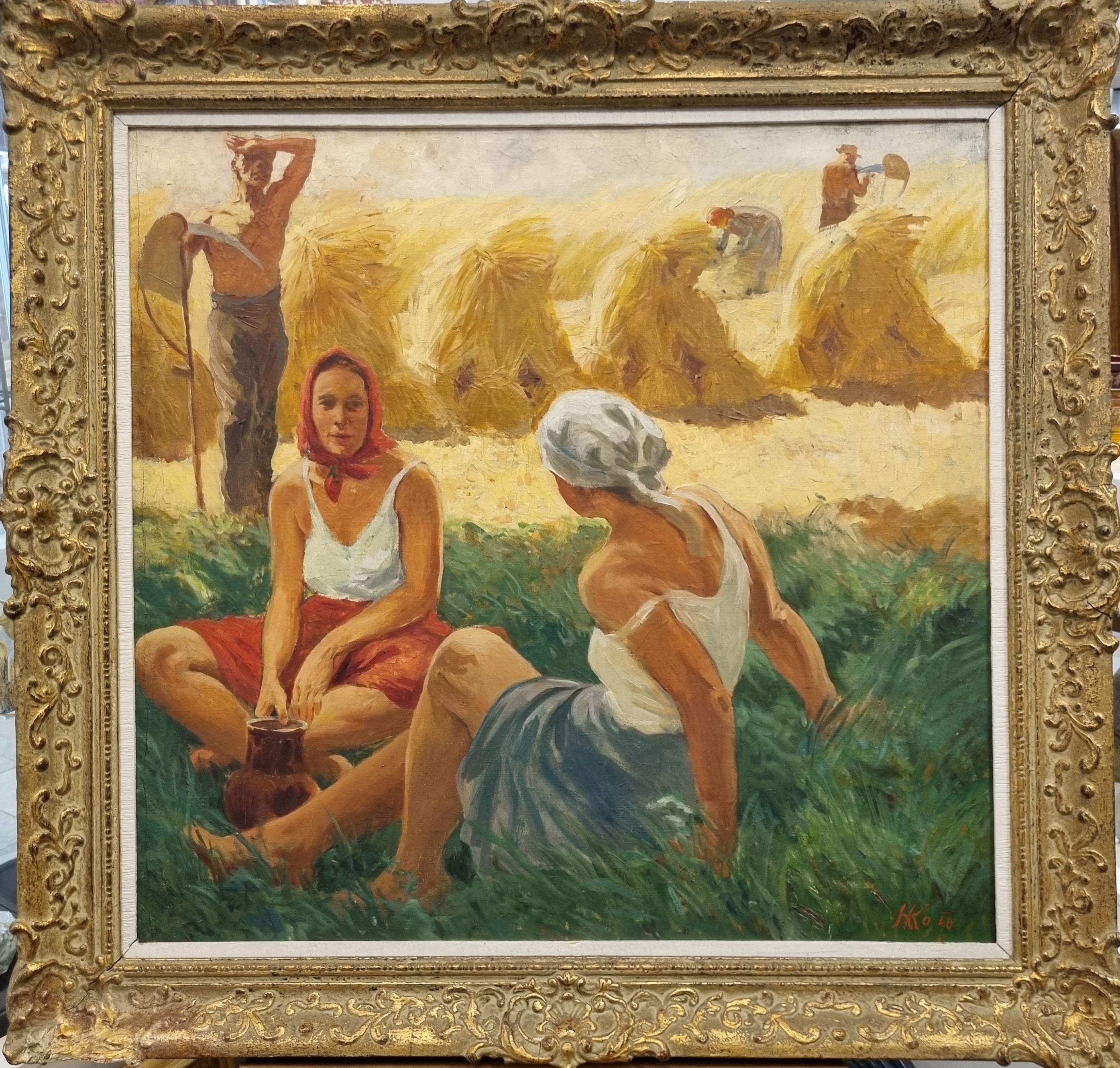 Vesnické dámy - Hubert Kovařík