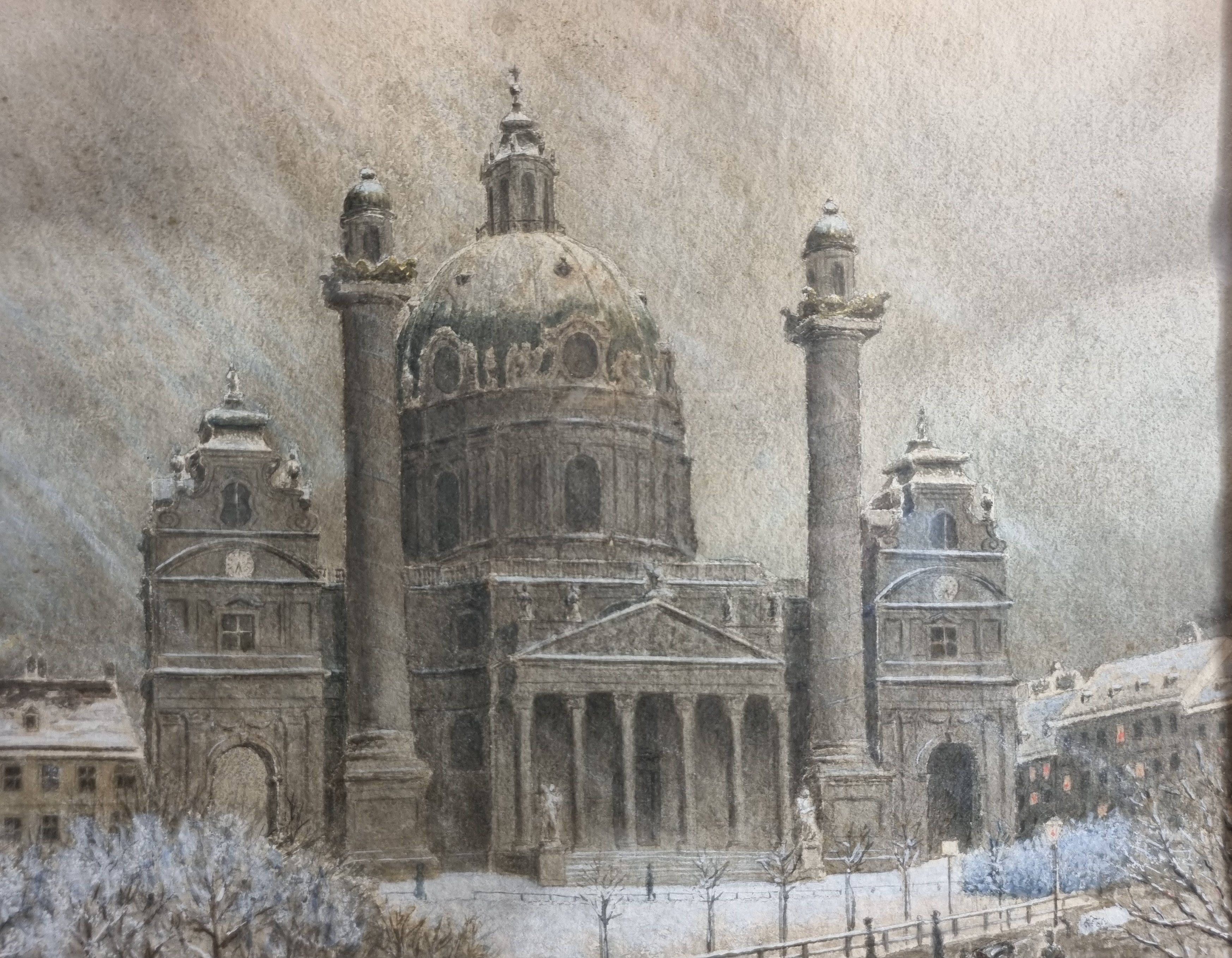 Vídeňský kostel - Stadler 1908