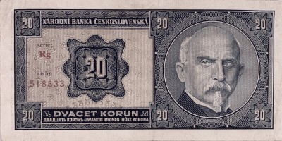 20 korun, 1926