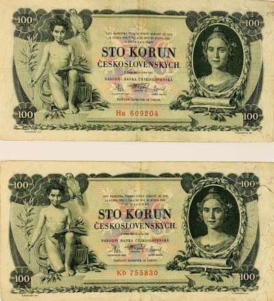 100 korun, 1931