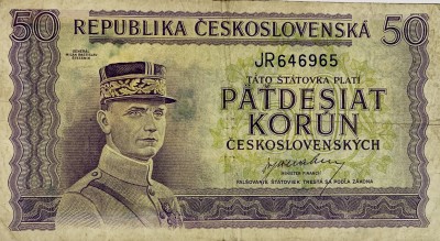 50 korun, 1945