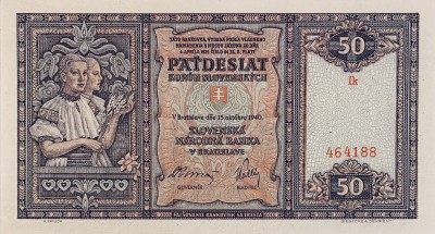 50 korun slovenských, 1940