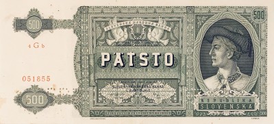 500 korun slovenských, 1941
