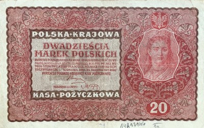 20 marek polských, 1919