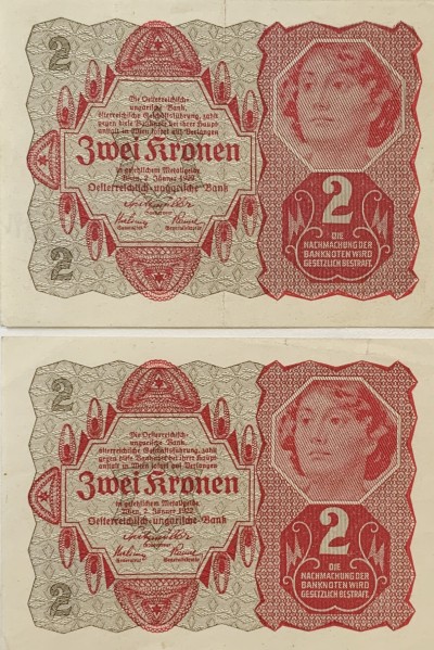 2 kronen, 1922