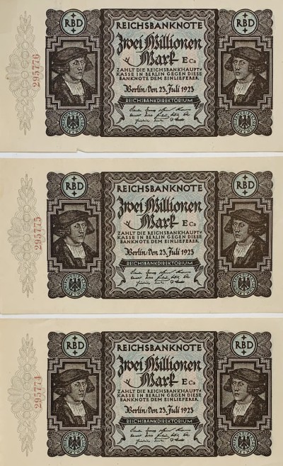 2 millionen mark, 1923