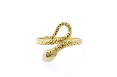 Zlatý prsten - had, vel. 55
