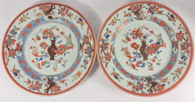 Čína - párové talíře