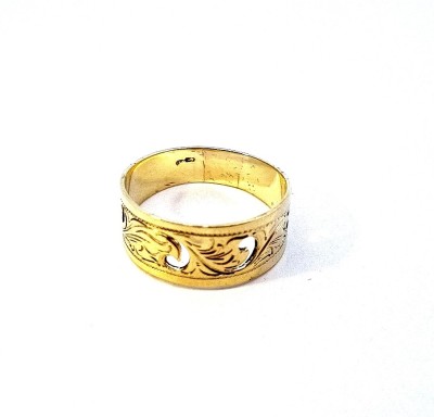 Zlatý prsten vel. 60,5