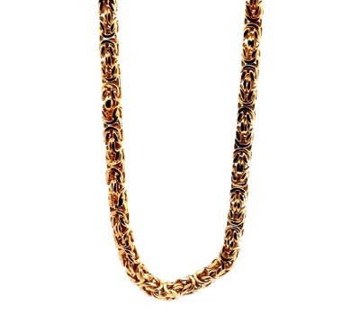 Zlatý náhrdelník - královská vazba, 65,94g