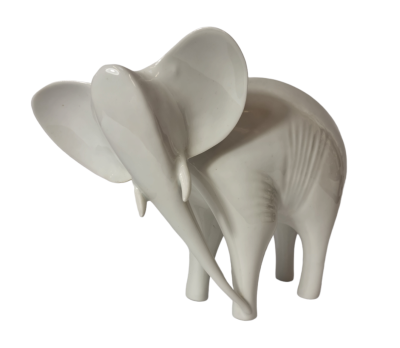Porcelánová soška slon - styl Brusel