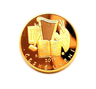 Zlatá mince pětidukát České republiky 2016