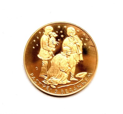 Zlatá mince - Pastýři s beránkem