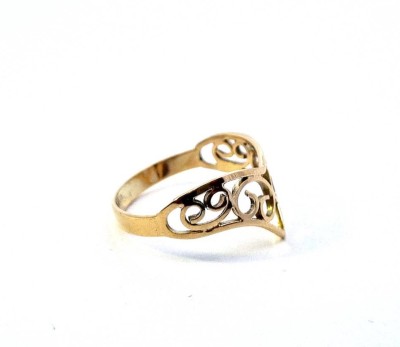 Starožitný zlatý prsten, vel. 55