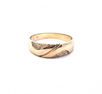 Pánský zlatý prsten, vel. 64