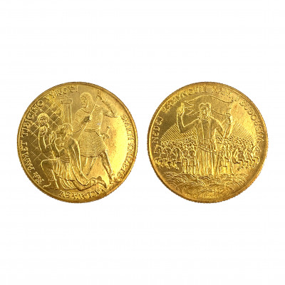 Zlatá medaile 1929, Zavraždění Václava