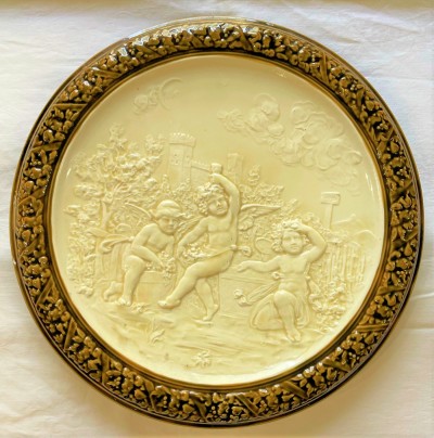 Okrasný talíř s motivem dětí - Olomučany - Cilli